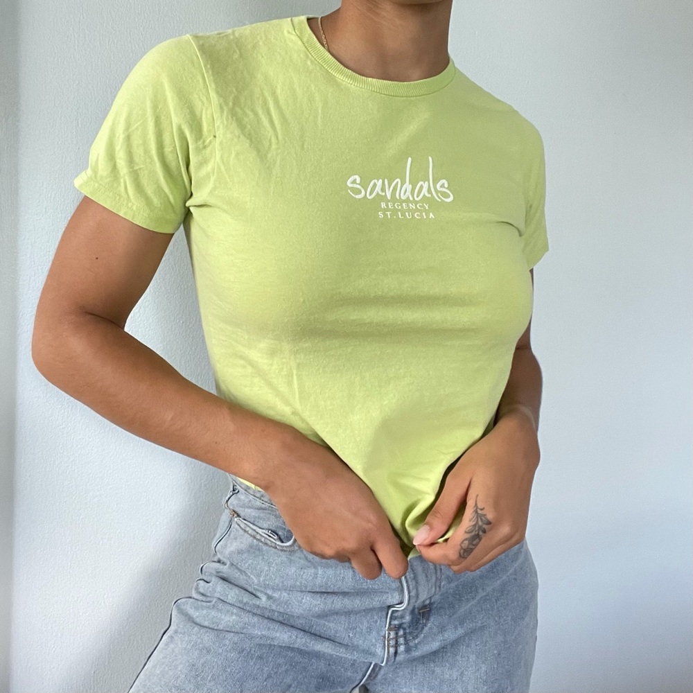 Sandals  t-shirt